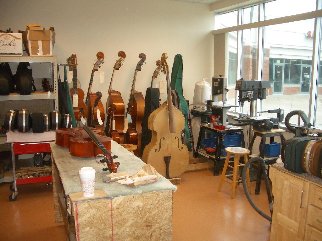Our Instrument Repair Shop